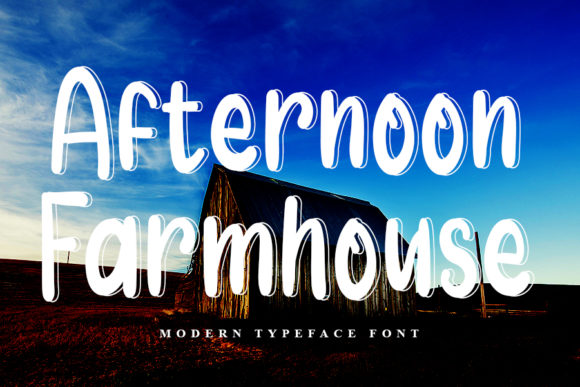 Afternoon Farmhouse Font Review