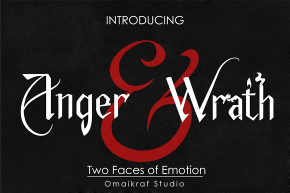 Anger and Wrath Font for Bold Branding