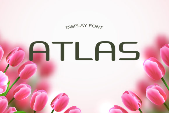 Atlas: A Bold Display Font for Crafters