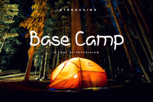 Base Camp: A Bouncy Font for Bold Designs