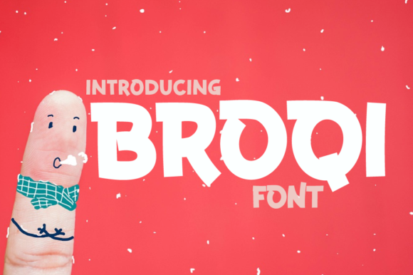 Broqi Font: Playful Typography for Editorial Design