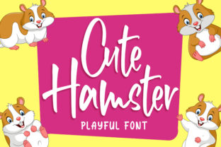 Cute Hamster Font: Playful Typography for Designers