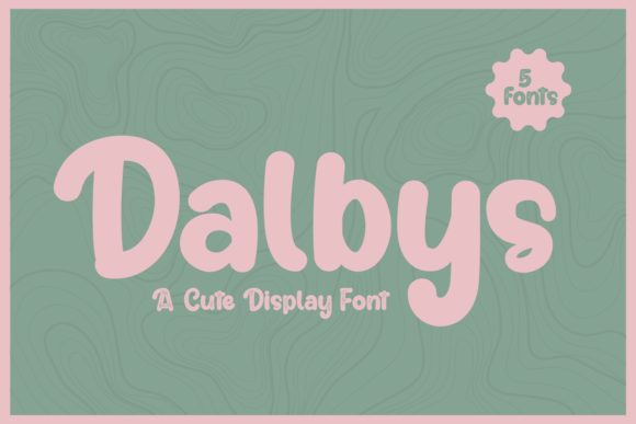 Dalbys: A Joyful Display Font