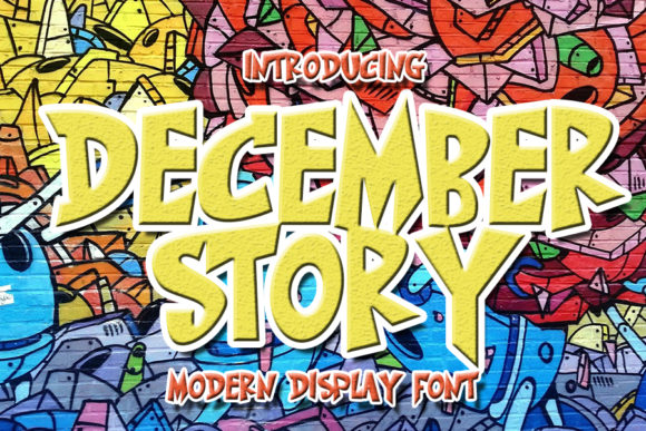 December Story: A Display Font That Makes Your Headlines Instantly Recognizable