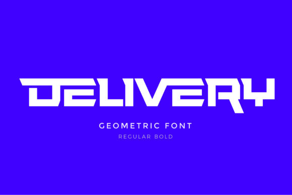 Delivery Font for Web Design