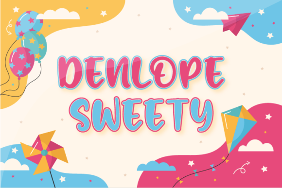 Denlope Sweety: A Playful Display Font That Delivers Personality