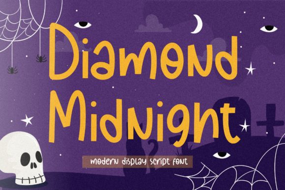 Diamond Midnight: A Bold Font for Editorial Design