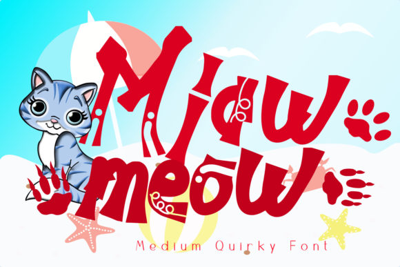 Discover the Miawmeow Font