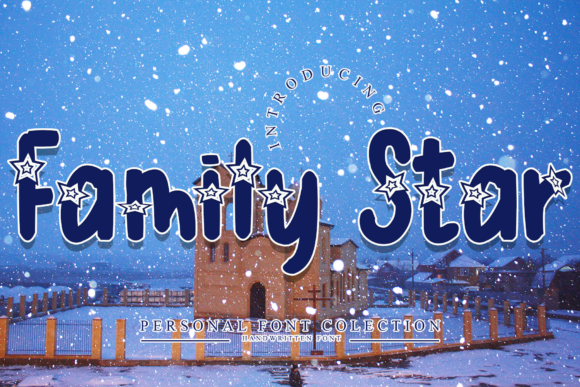 Family Star Font for Business