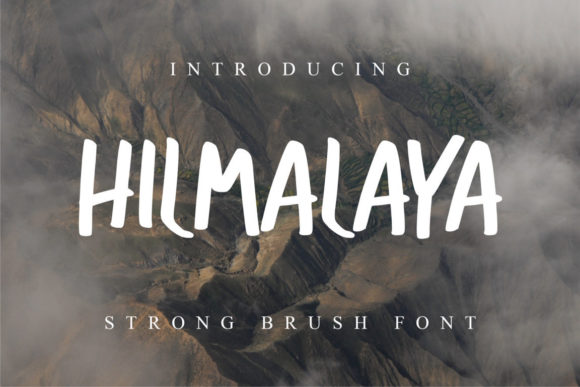 Hilmalaya: A Bold Display Font for Creative Makers