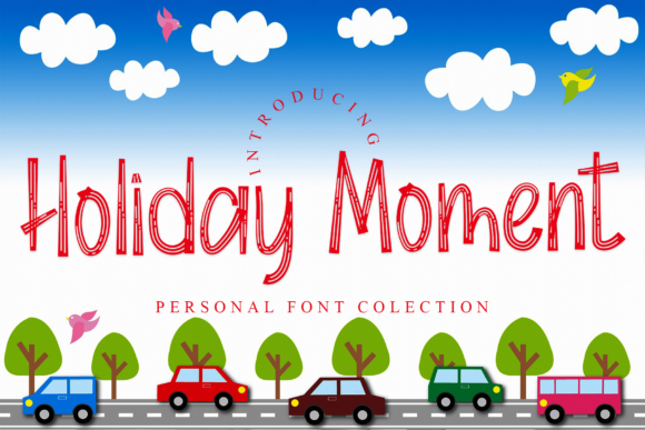 Holiday Moment Font for Bold Campaigns