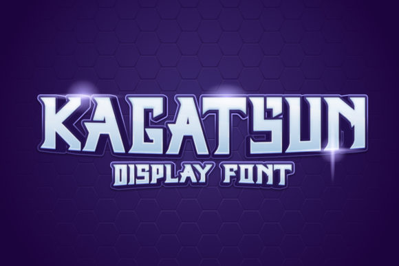 Kagatsun: A Bold Display Font for Confident Digital Design