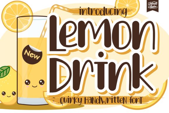 Lemon Drink Font for Creative Projects