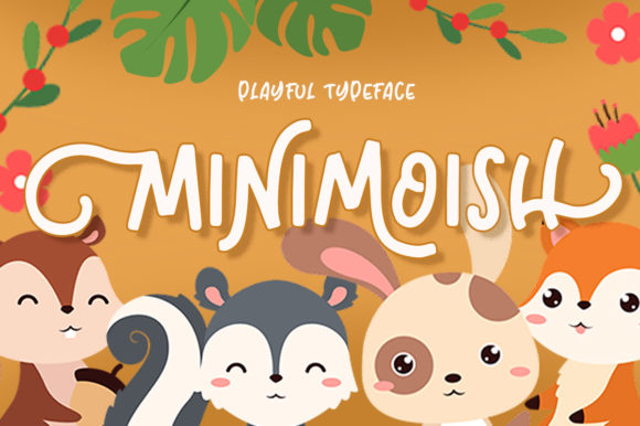 Minimoish: A Playful Display Font for Editorial Charm