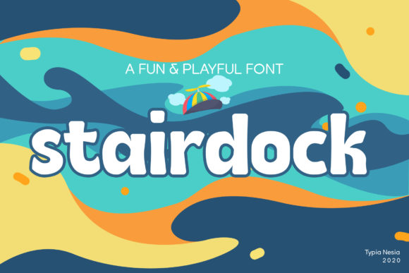 Stairdock: A Stylish Display Font