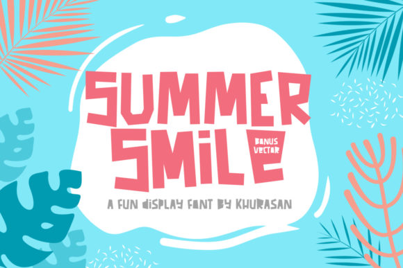 Summer Smile Font for Web Design