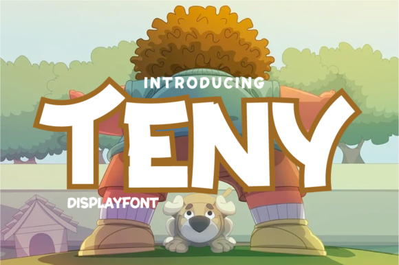 Teny: A Playful Font for Professional Branding