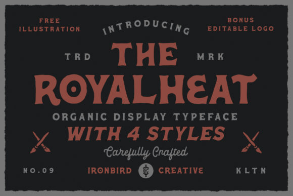 The Royalheat Font for Professional Branding