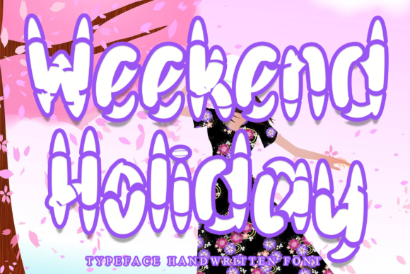 Weekend Holiday: A Bold Display Font